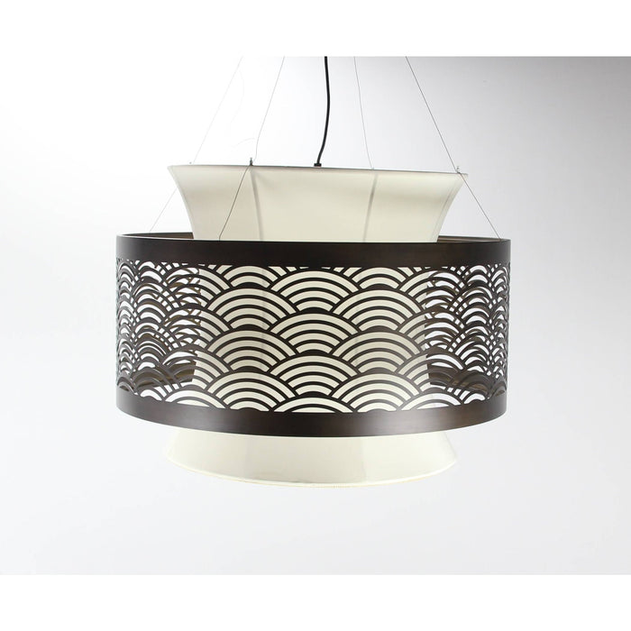 LAMP. COLGANTE NEGRO 5L E27 40W