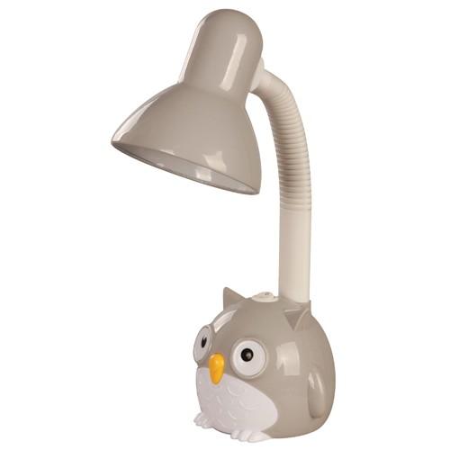 LAMP. DE ESCRITORIO 1 LUZ*E27*40W*ACAB. GRIS