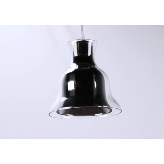 LAMP. COLGANTE NÍQUEL SATINADO 1L E27 60W