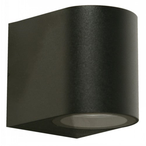 LAMP. EXT. PARED NEGRO 1L GU10 7W