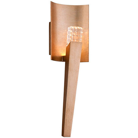 LAMP. LED APLIQUE STILETTO PLATEADO 1L 6W 2900K