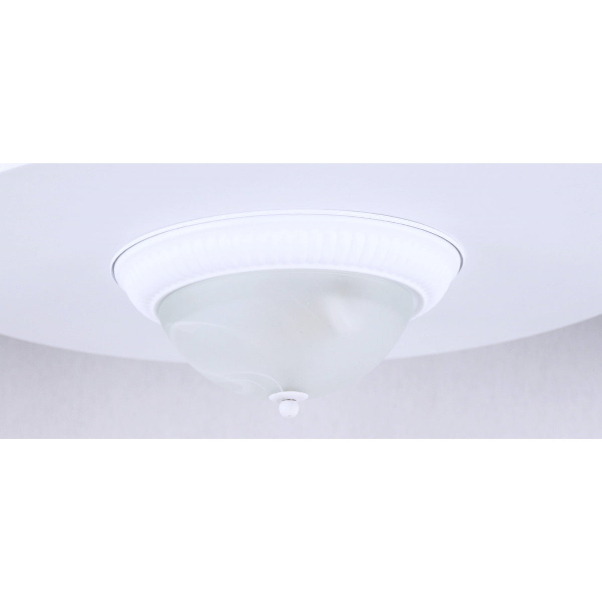 LAMP. TECHO BLANCO 1L E27 60W (2 PIEZAS)