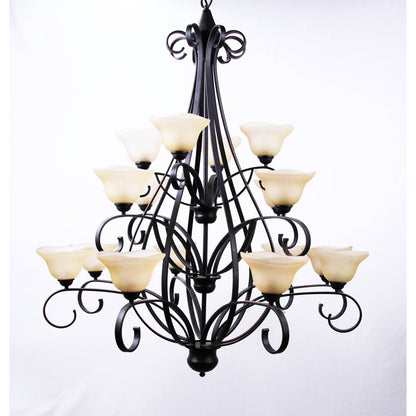 LAMP. COLGANTE CHOCOLATE 16L E27 60W