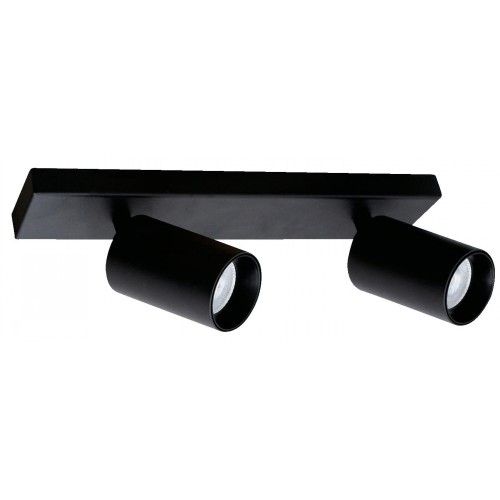 LAMP. TECHO NEGRO 2L GU10 13W