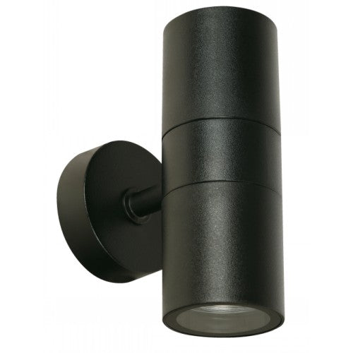 LAMP. EXT. PARED NEGRO 2L GU10 7W