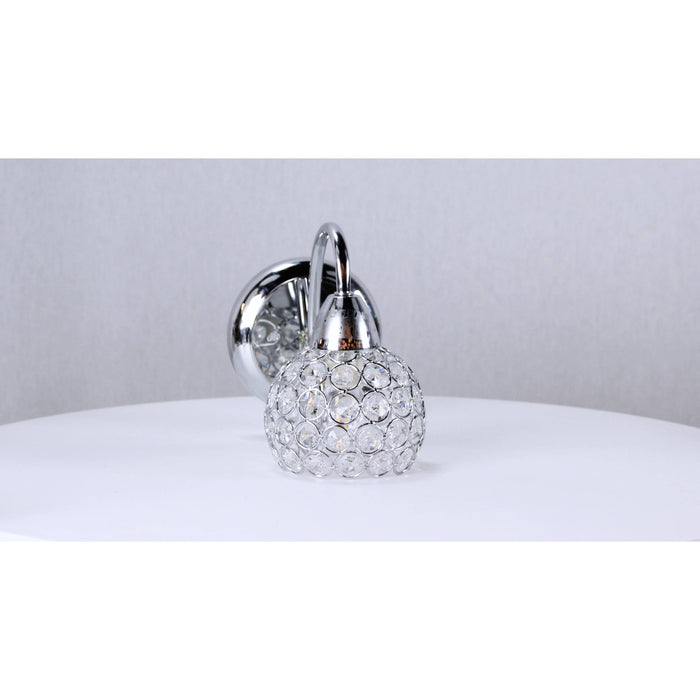 LAMP. PARED CROMO 1L E14 40W