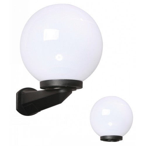LAMP. EXT. PARED NEGRO 1L E27 60W (CONVERTIBLE A POSTE)