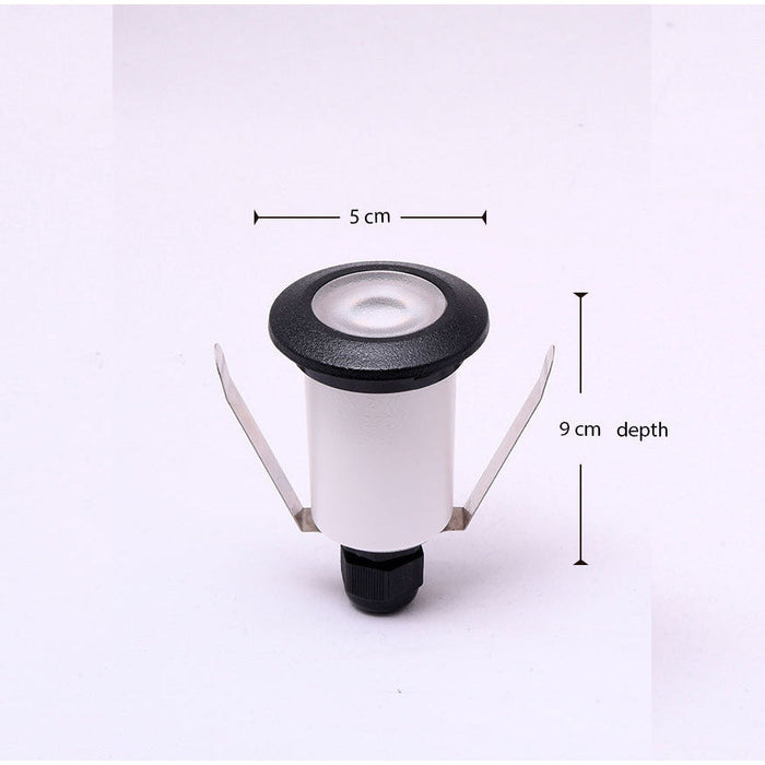 LAMP. EXT. PISO/TECHO TERESA NEGRO 1L G9 1.7W