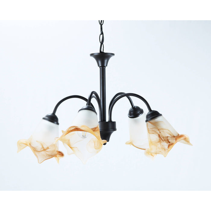 LAMP. COLGANTE CHOCOLATE 5L E27 60W