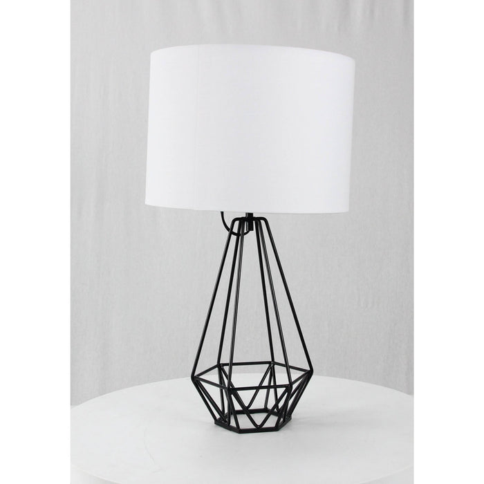 Lámpara Mesa Negro 1L E26 60W