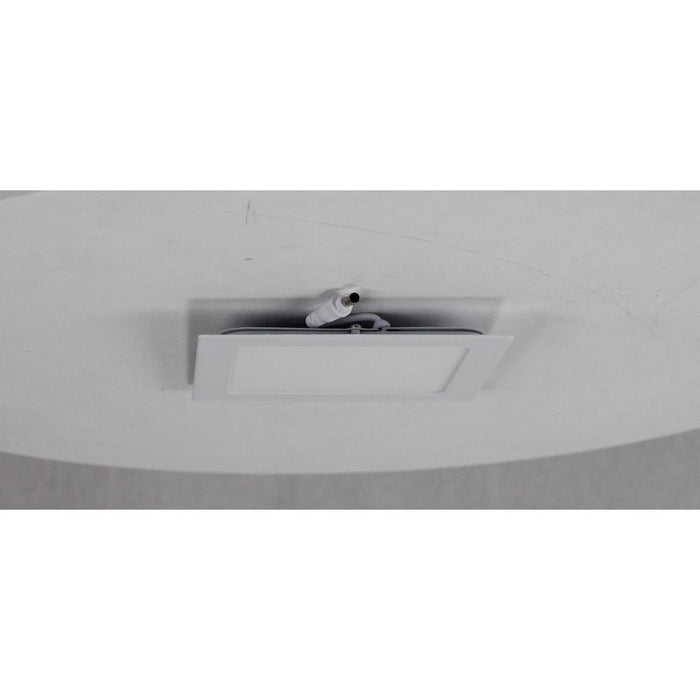 LAMP LED TECHO CUADRADA BLANCA 12W 4000K