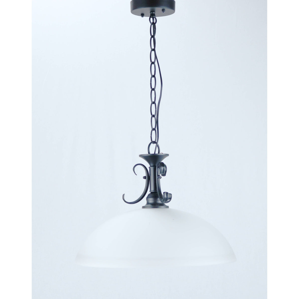 LAMP. COLGANTE NEGRO 1L E27 60W