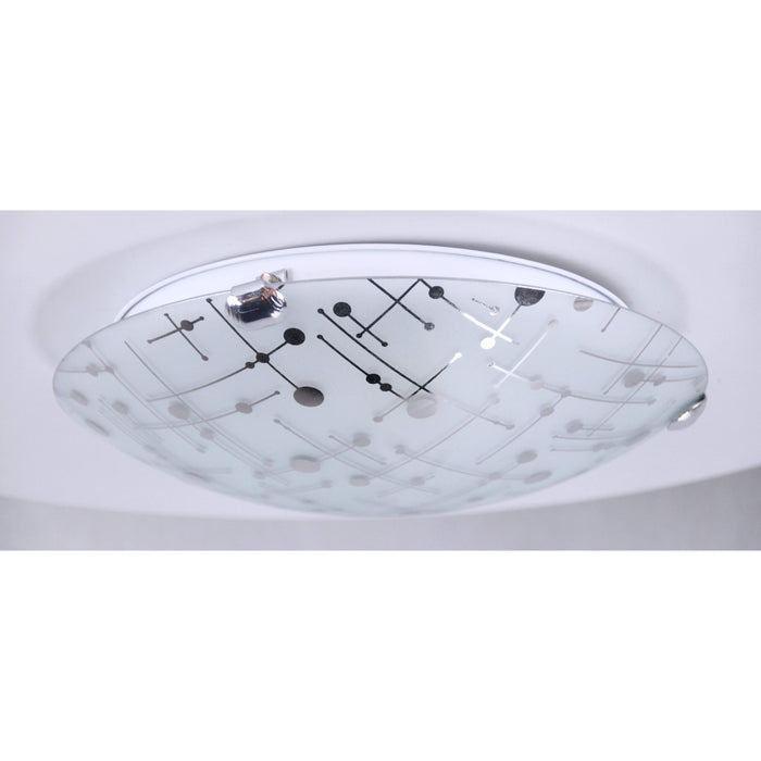 LAMP. TECHO BLANCO 2L E27 60W