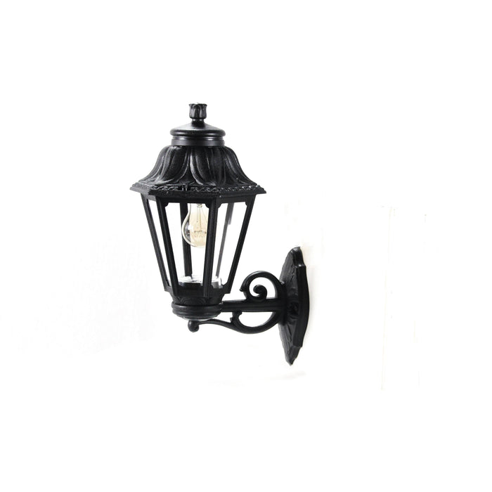 LAMP. PARED EXT. BISSO/ANNA NEGRO 1L E27 12W