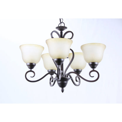 LAMP. COLGANTE CHOCOLATE 5L E27 60W