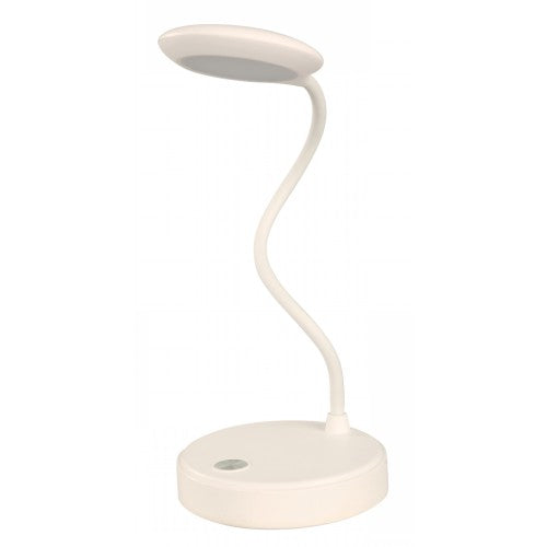 LAMP. LED DE ESCRITORIO BLANCO 2W 5V 3000K 4200K 6400K RECARGABLE