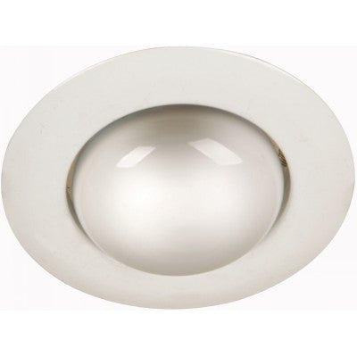 LAMP.TECHO E27*1L*50W (N/B) ACAB. BLANCO