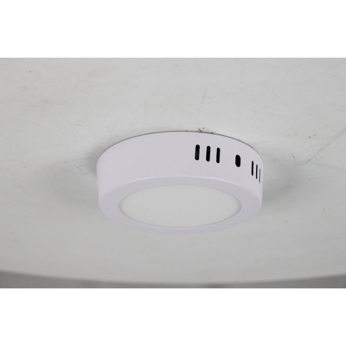 LAMP. LED TECHO BLANCO 1L 6W 100-240V 6000K