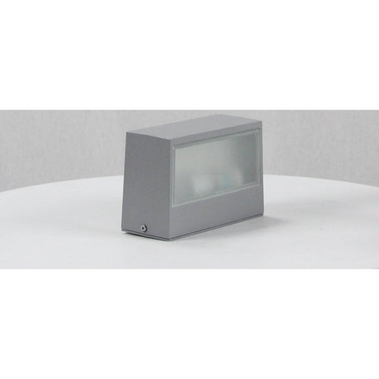 LAMP. EXT. PARED PLATEADO 1L E27 60W