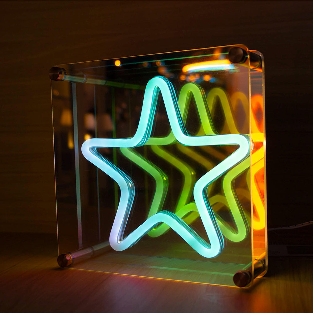 LAMP. LED MESA ACAB. PLAQUE LIGHT - STAR 4.5W 5V 2700K