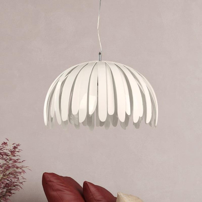 LAMP. COLGANTE BLANCO 3L E27 60W