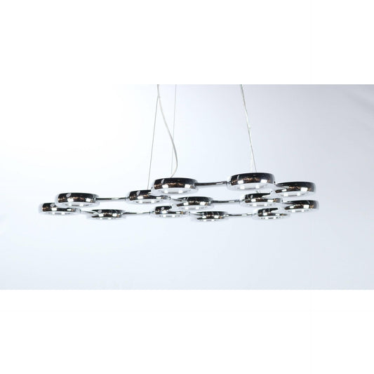 LAMP. LED COLGANTE CROMO 78W 100-240V 3000K