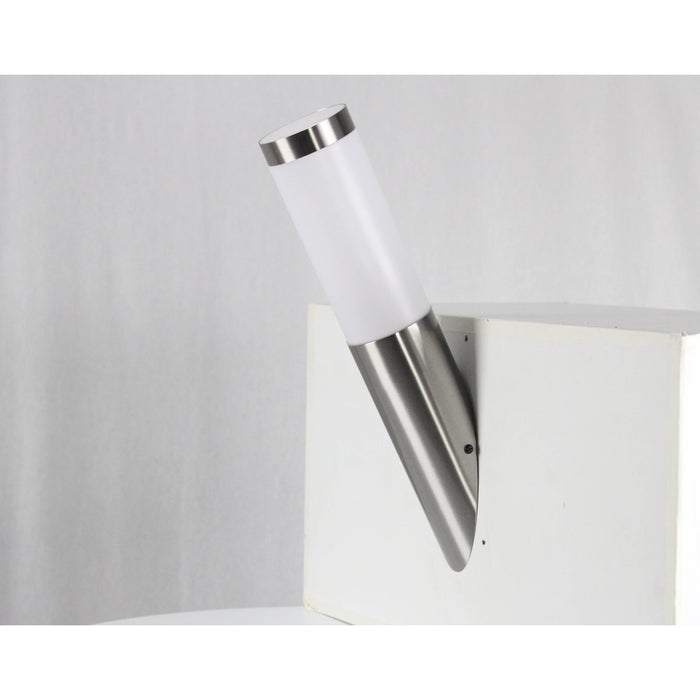 LAMP. EXT. PARED PLATEADO 1L E27 40W