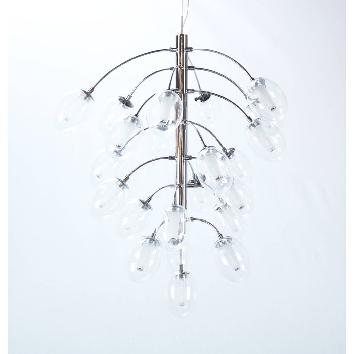 LAMP. LED TECHO  CROMO 22L 26W 100-240V3000K