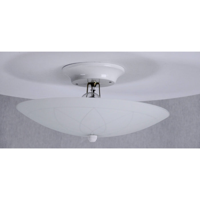 LAMP. TECHO BLANCO 2L E27 60W