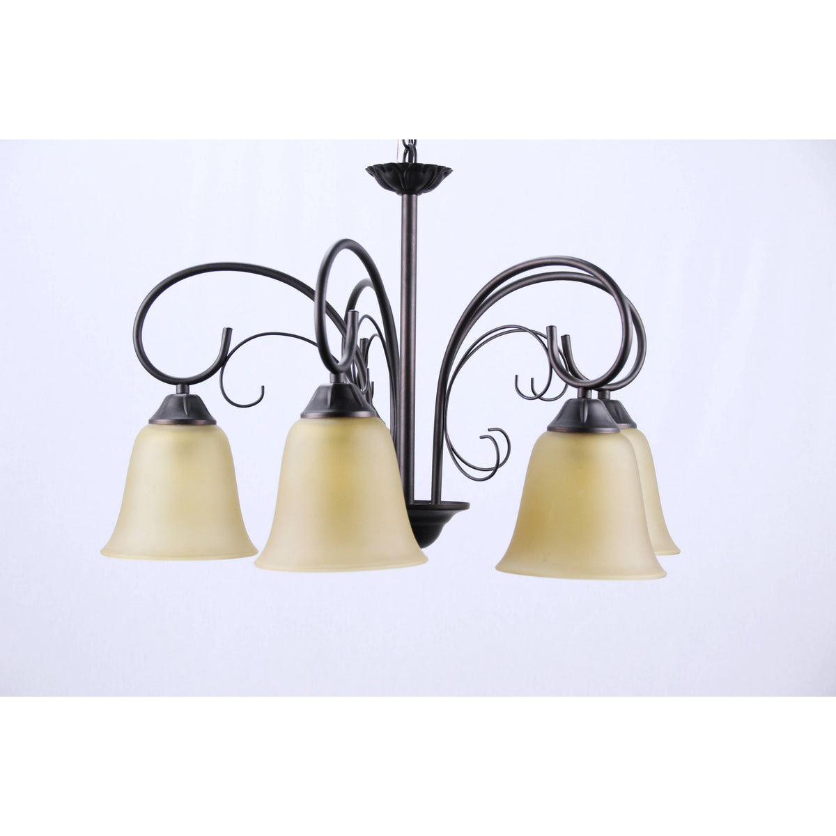 LAMP. COMBO TECHO Y PARED BRONCE E27 60W