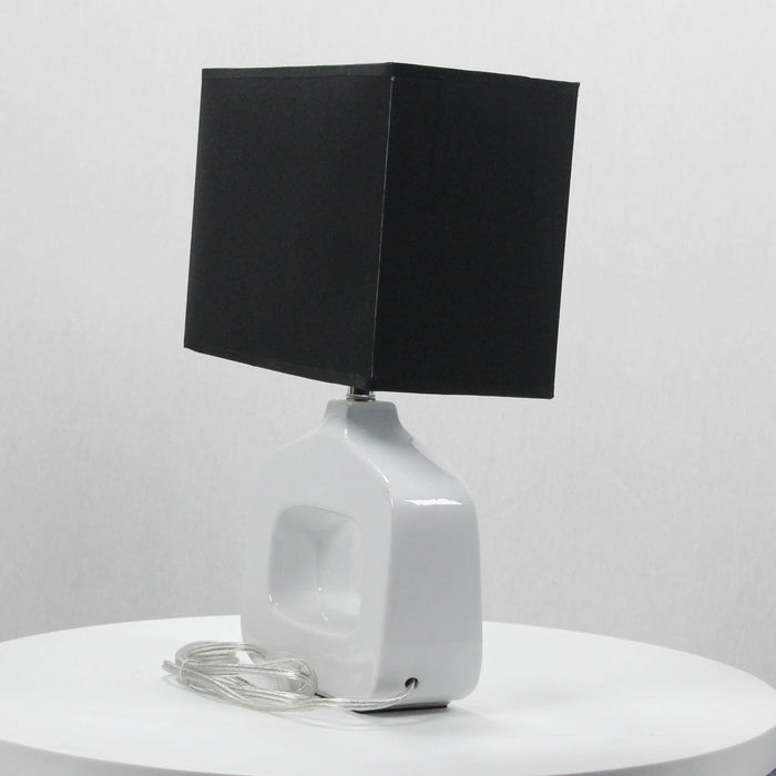 LAMP. MESA BLANCO 1L E27 60W