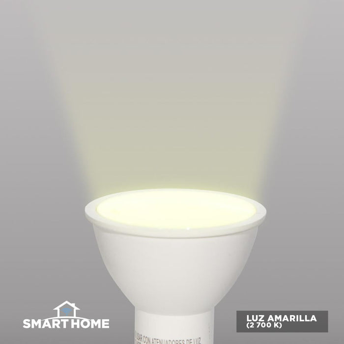 BOMBILLO LED INTELIGENTE GU10 5W 120V 2700-6500K