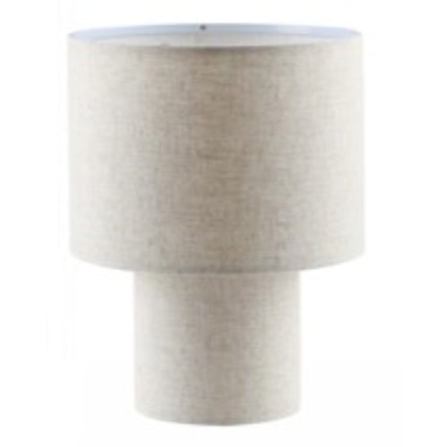LAMP. DE MESA CREMA 1L E27 40W