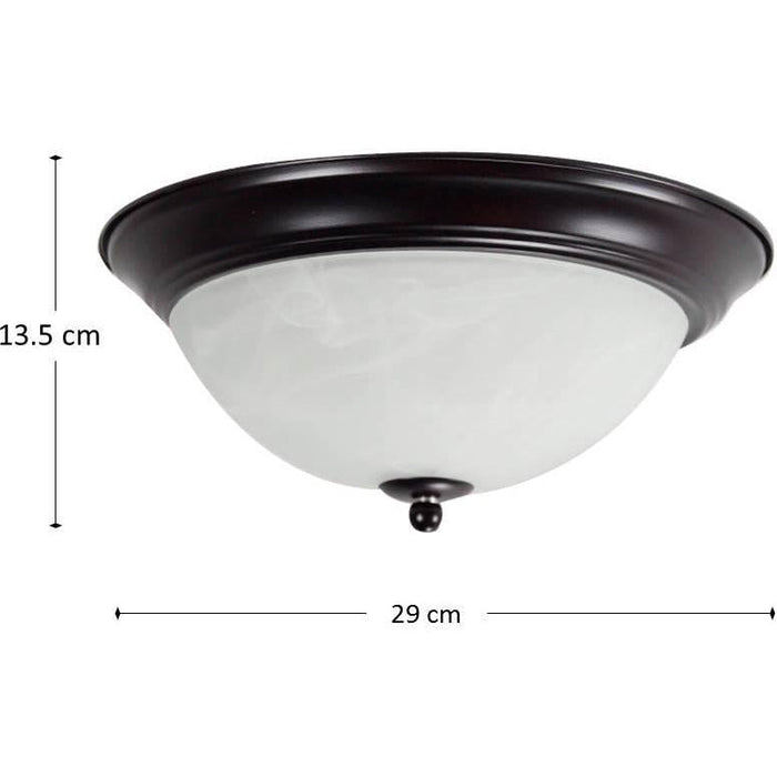 LAMP. TECHO CHOCOLATE 2L E27 40W (2 PIEZAS)