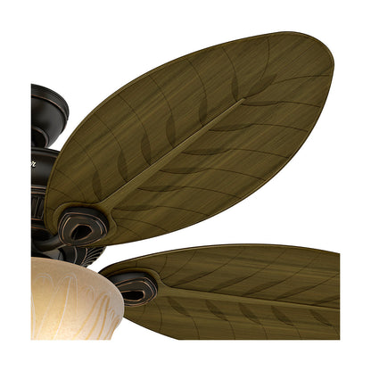 VENTILADOR DE TECHO GRAND CAYMAN BRONCE DC 54" 2L E12 60W