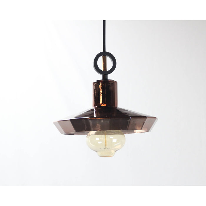 Lámpara Colgante Negro 1L E27 40W