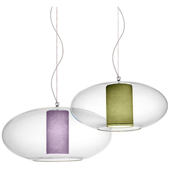 LAMP. COLGANTE ELLISSE 1L PURPLE MODOLUCE