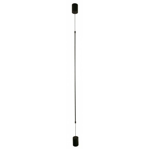 LAMP. LED COLGANTE NEGRO 15W 100-240V 2700K