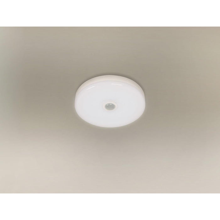 LAMP. LED TECHO BLANCO 10W 120V 6000K CON SENSOR