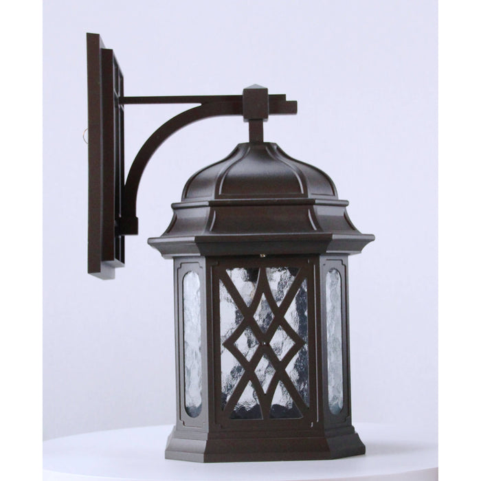 LAMP. EXT. PARED CHOCOLATE 1L E27 100W
