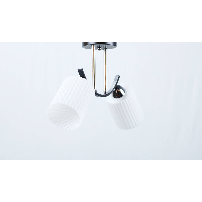 Lámpara Techo Chocolate 2L E27 60W