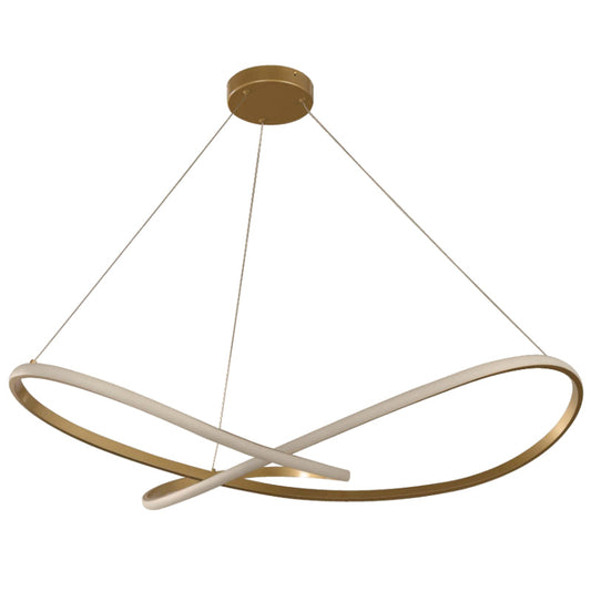 LAMP. LED COLGANTE DORADO 1L 50W 100-240V 2700K