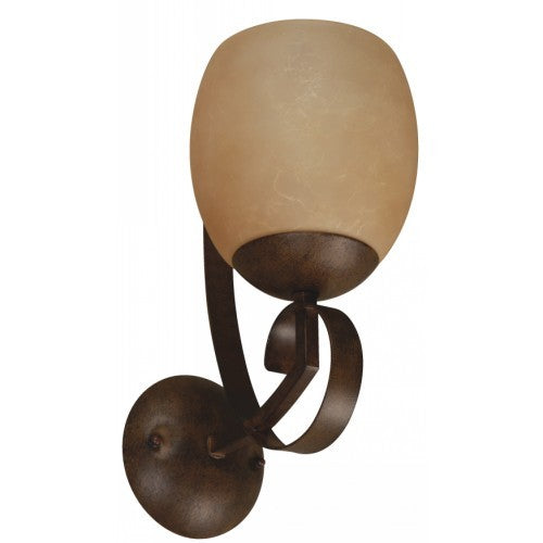 LAMP. PARED CHOCOLATE 1L E27 60W