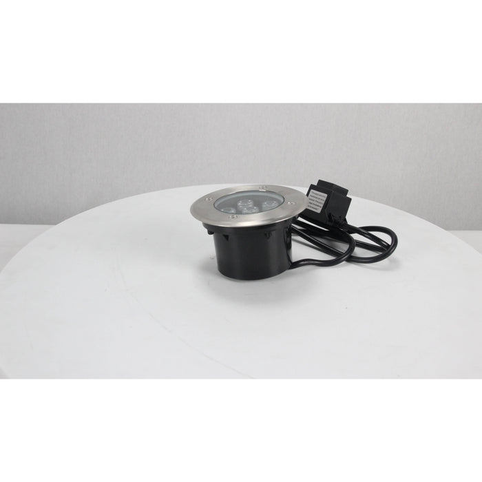 Lámpara Led Exterior  Piso Plateado 1L 6W 110-220V 3000K Sumergible
