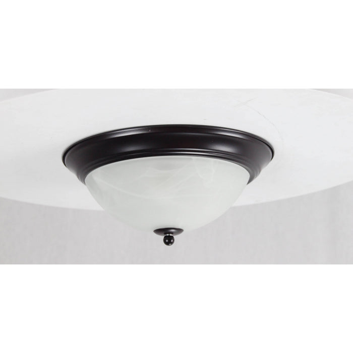 LAMP. TECHO CHOCOLATE 2L E27 40W (2 PIEZAS)