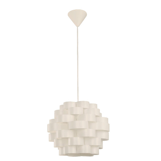 LAMP. COLGANTE BLANCO 1L E27 10W (BOMBILLO INTELIGENTE INCLUIDO)