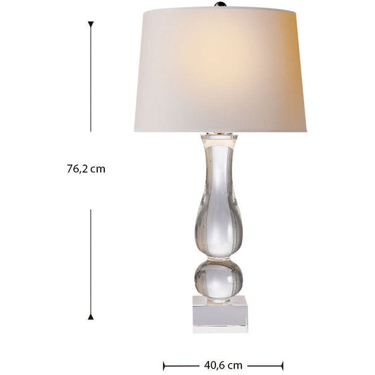 LAMP. MESA CRISTAL 1L E26 150W