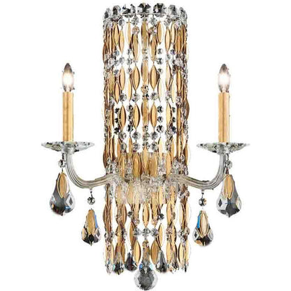 LAMP. PARED SARELLA SCONCE DORADO 2L E12 60W