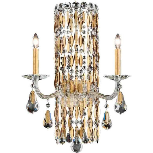 LAMP. PARED SARELLA SCONCE DORADO 2L E12 60W