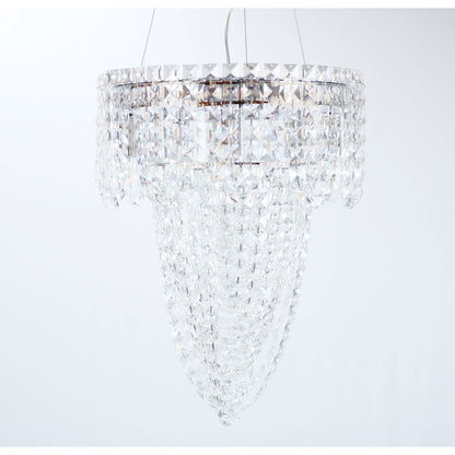 Lámpara Colgante Cromo 6L E14 40W